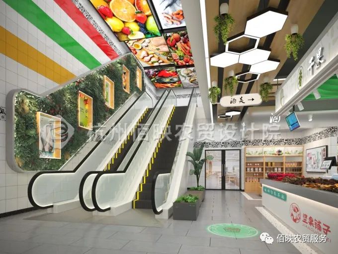 菜市場設(shè)計中建筑風格的設(shè)計受什么因素影響？