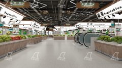 菜市場建筑設計：層高與動線，打造舒適消費場